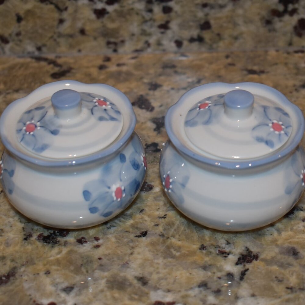Pair of Ben Rickert, Miniature Lidded Bowls